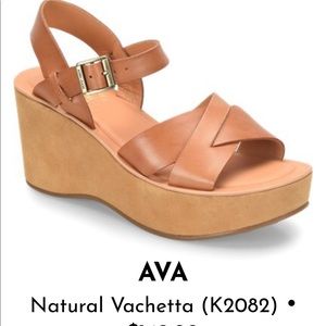 Korks kork-ease gold and cork wedges